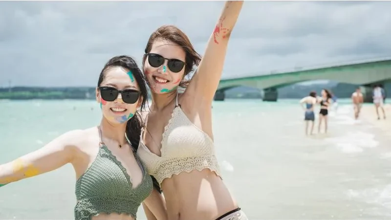 【沖縄・古宇利島】撮りたいイメージをリクエストOK！絶景ロケーションフォトツアー☆ドローン空撮可能！女子旅・ファミリーにもおすすめ（No.208）