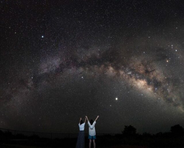 星空フォト,やんばる,恩納村