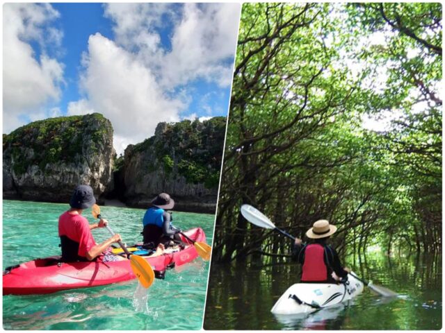沖縄　カヤック