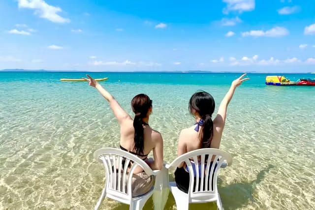 津堅島 BBQ マリンスポーツ　