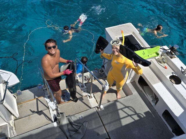 チービシ諸島でクルージング