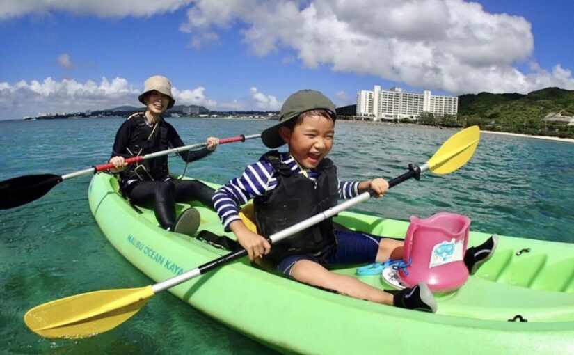シーカヤック（カヌー）、子供