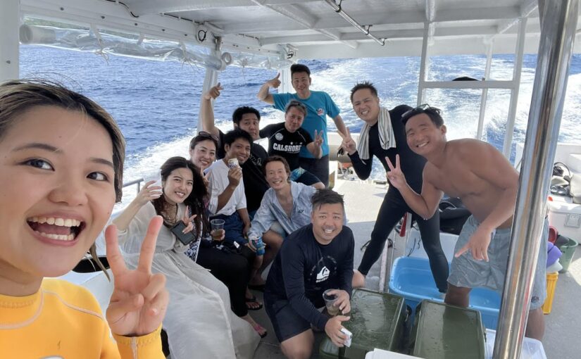 チービシ諸島でクルージング