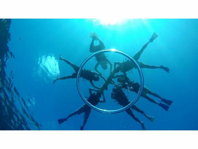 ★沖縄ツアーズ限定【沖縄・伊江島／半日】本サイト限定！写真・動画無料特典付きシュノーケリング♪感動の瞬間を思い出に《5歳～OK・選べる午前or午後》（No.657）