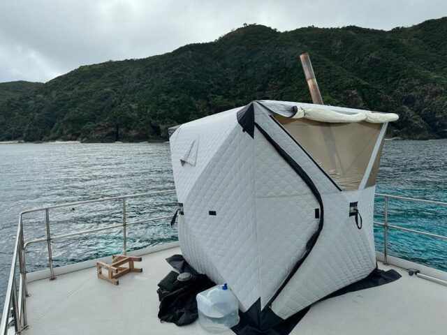 クルーズ、サウナ