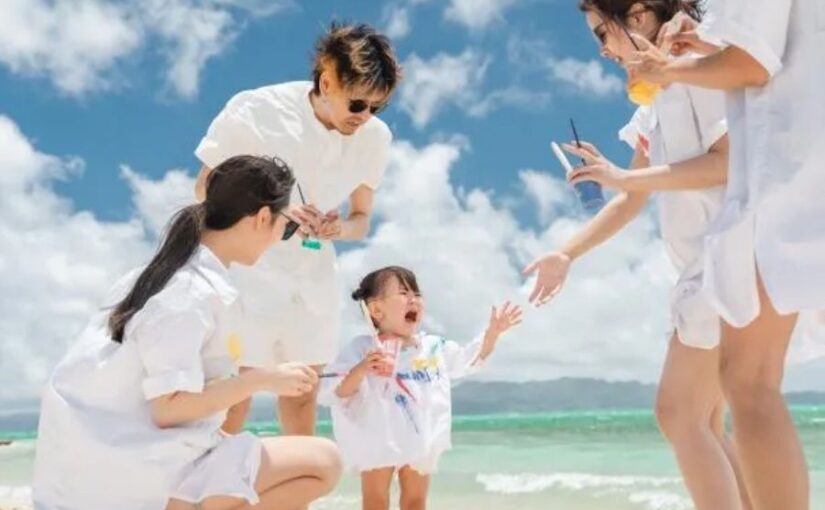 ペイントフォト、子連れ、子供