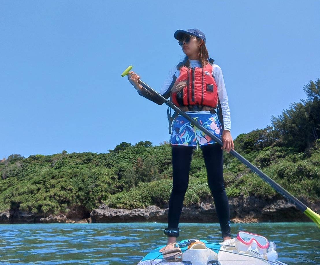 【沖縄北部/90分】透明度抜群の海をSUPでお散歩♪ウミガメにも出会えるかも？SUP体験（No.293）