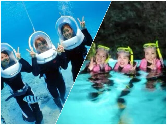 【沖縄/恩納村/4時間】沖縄の海を遊び尽くそう☆シーウォーク&シュノーケリング《GoProレンタル無料》