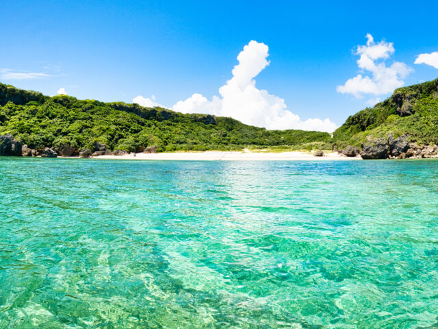 沖縄東海岸 ウクの浜