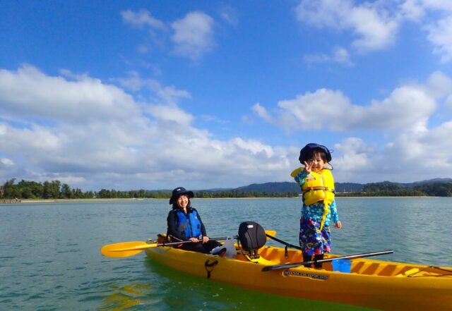 シーカヤック　無人島
