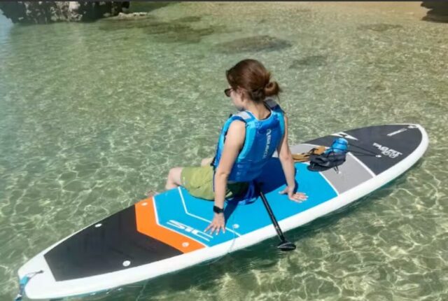 伊計島　浜比嘉島　SUP