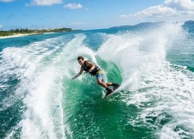 wakeboarding