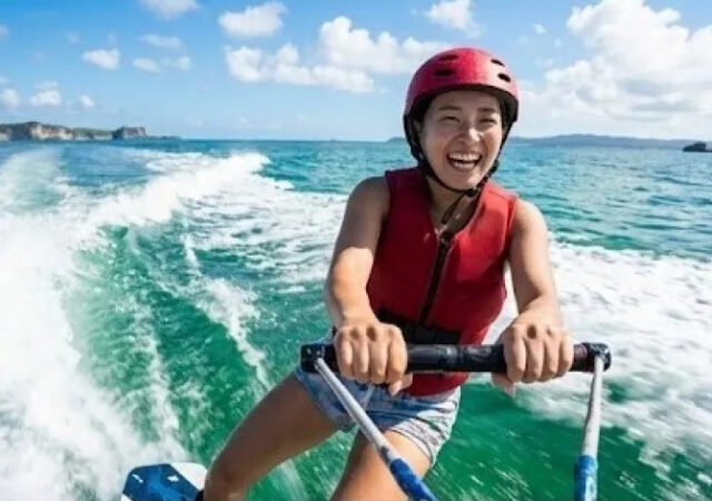 wakeboarding