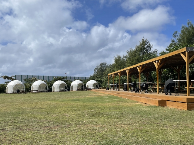 BBQ　キャンプ場