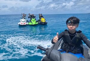 免許保持者向け瀬底島&水納島で半日 ジェットスキーツーリング