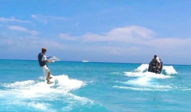 ウェイクボードも乗り放題の貸切ツアー