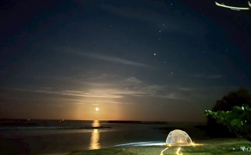 屋外マッサージ専門店　ボディーケア　海水フットバス