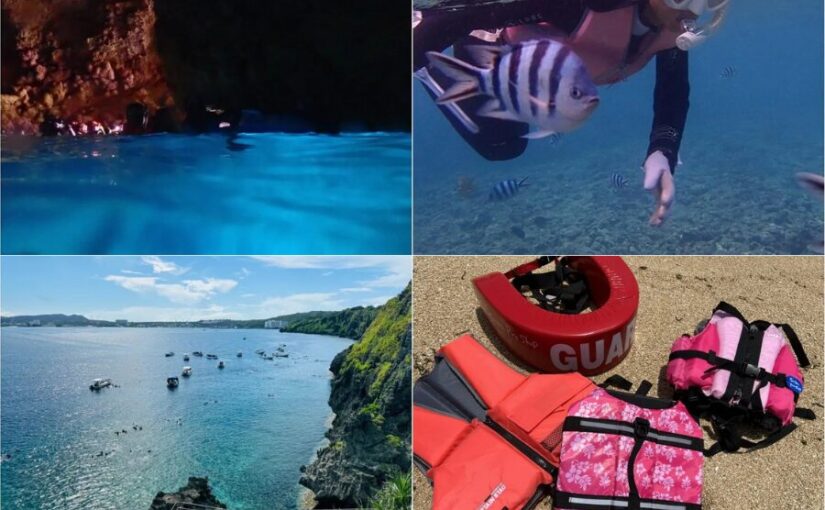 【沖縄中部・真栄田岬/約3時間】お子様特価3500円☆青の洞窟シュノーケリング♪初心者向けレクチャー付き《無料送迎・フォトムービープレゼント》(No.706)