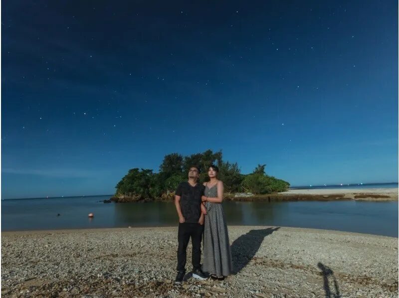 【沖縄・南部】広がる星空をバックに☆星空photoと宙さんぽナイトツアー《インスタ映え写真撮影付き》in 選べる南部（糸満、知念）（No.205）