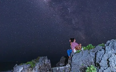 【沖縄・南部】広がる星空をバックに☆星空photoと宙さんぽナイトツアー《インスタ映え写真撮影付き》in 選べる南部（糸満、知念）（No.205）