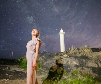 【沖縄・読谷】プロの解説付き☆星空photoと宙さんぽナイトツアー《インスタ映え写真撮影付き》in 残波岬（No.204）