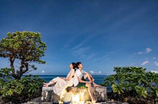 【沖縄・恩納村】落ち着く波の音と星を楽しもう☆星空浴と宙さんぽナイトツアー《インスタ映え写真撮影付き》inシェラトン沖縄サンマリーナ