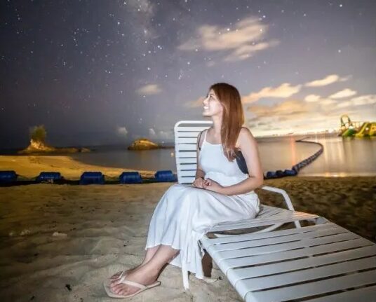 【沖縄・名護】感動のプラネタリウムへ☆星空浴と宙さんぽナイトツアー《ドリンク飲み放題＆インスタ映え☆写真撮影付き》（No.201）