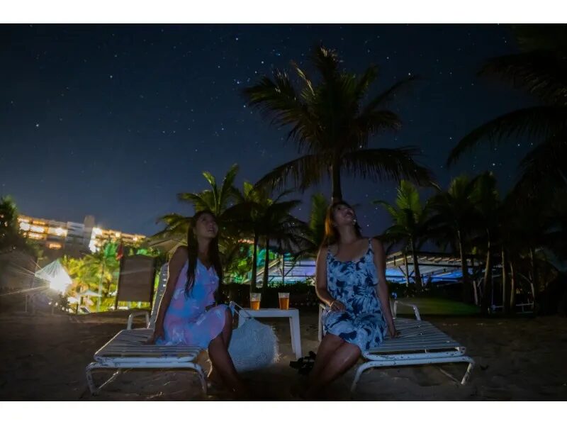 【沖縄・名護】感動のプラネタリウムへ☆星空浴と宙さんぽナイトツアー《ドリンク飲み放題＆インスタ映え☆写真撮影付き》（No.201）