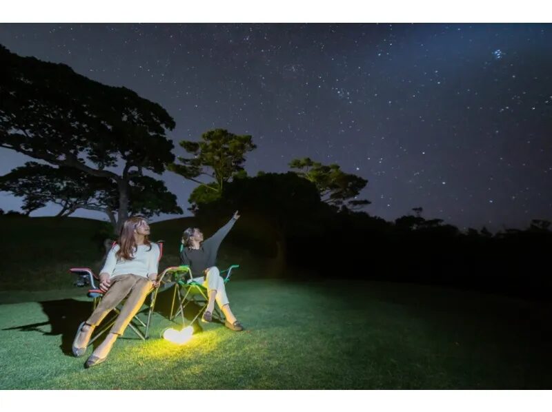 【沖縄・名護】感動のプラネタリウムへ☆星空浴と宙さんぽナイトツアー《ドリンク飲み放題＆インスタ映え☆写真撮影付き》（No.201）