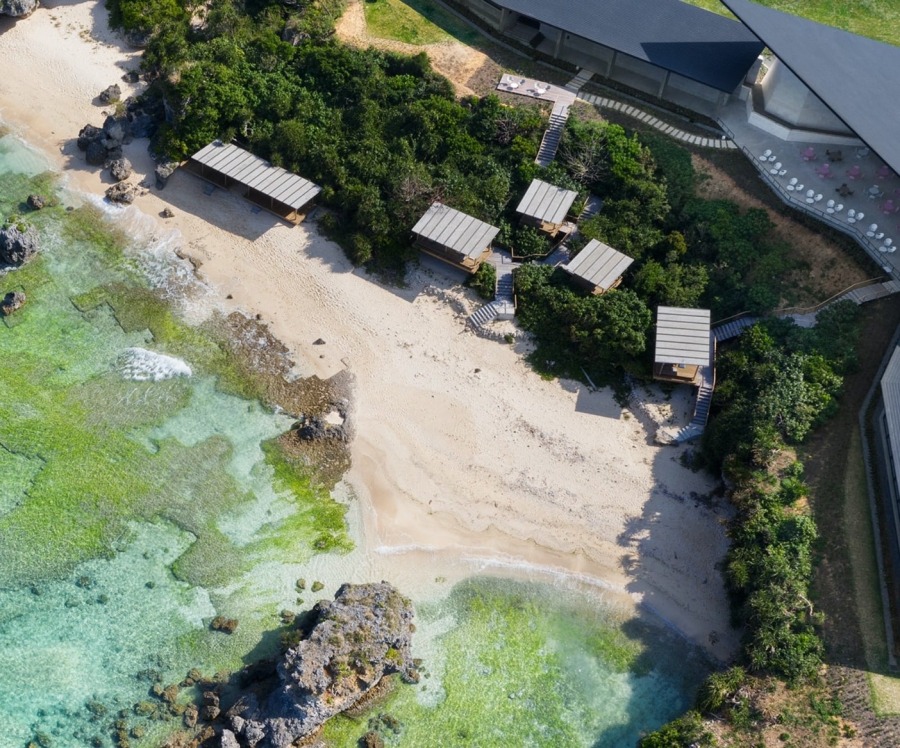 【那覇発/北部観光/ディナー付】観光バスツアー（Ａコース）★美ら海水族館→御菓子御殿→万座毛→琉球村→星野リゾート バンタカフェ→サムズにてディナー（No.230）