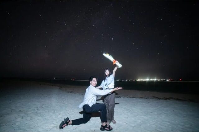【沖縄・今帰仁城跡】ファミリー・カップル・友達で☆星空photoと宙さんぽナイトツアー《インスタ映え写真撮影付き》in今帰仁城跡