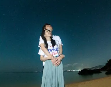 【沖縄・恩納村】穴場ビーチで味わうプライベート感☆星空photoと宙さんぽナイトツアー《インスタ映え写真撮影付き》in 希望ヶ丘ビーチ（No.97）