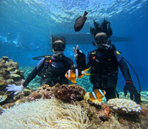 【水納島・瀬底島】マクロからワイドまで！ファンダイビングツアー