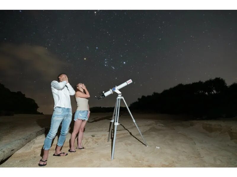 【沖縄・古宇利島】カップル・ファミリーに大人気☆絶景スポット『古宇利島』で星空浴と宙さんぽナイトツアー《インスタ映え写真撮影＆星の解説付き》（No.203）