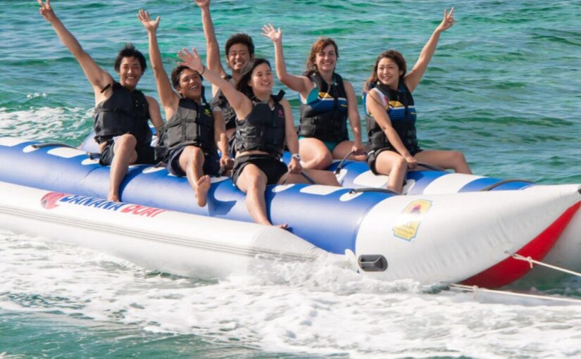 マリンスポーツ　バナナボート