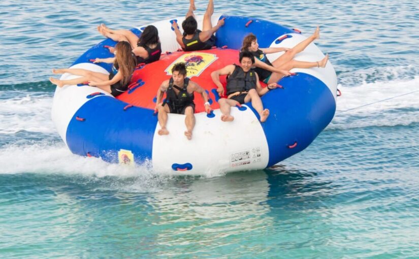 マリンスポーツ　ハリケーンボート