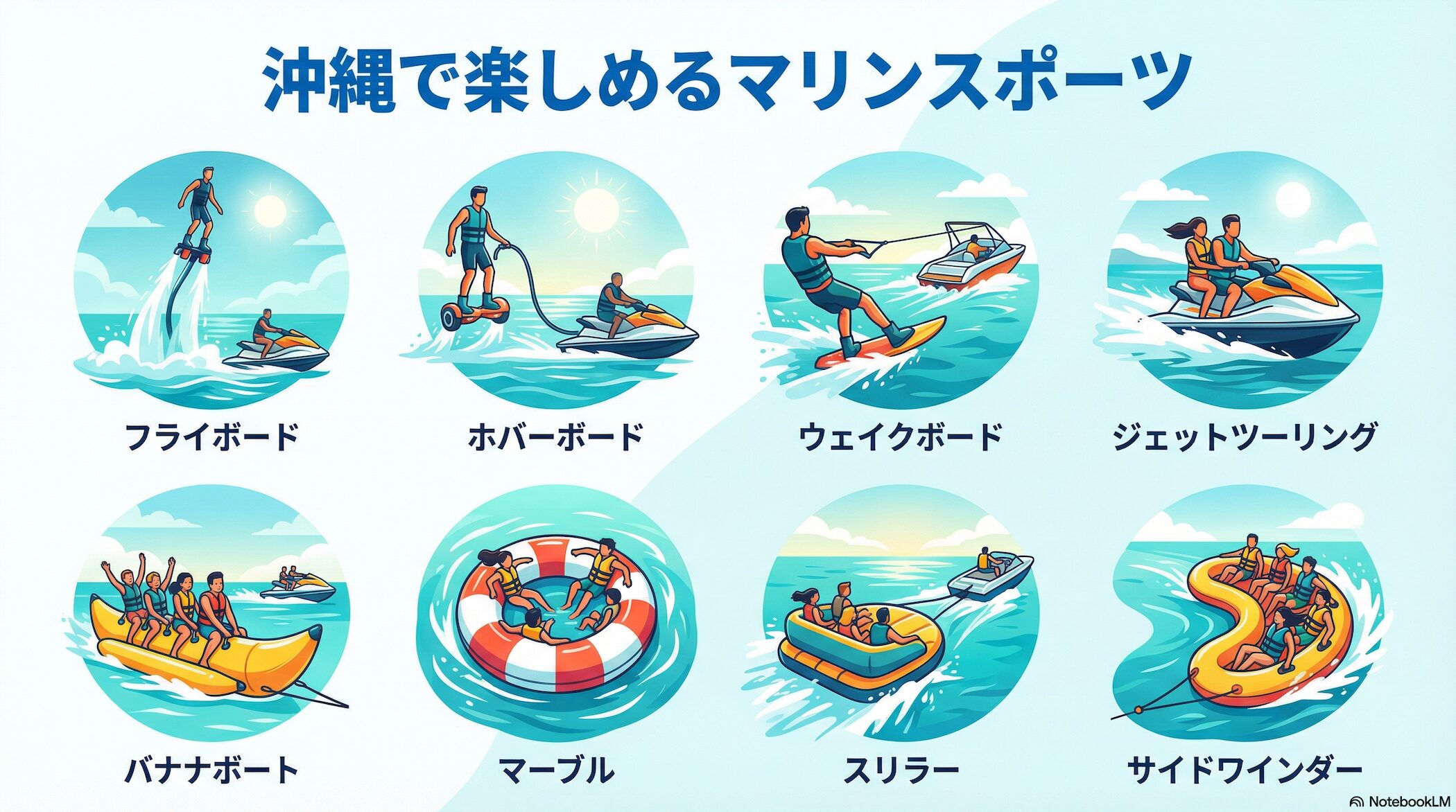no256マインスタイルのマリンスポーツ一覧