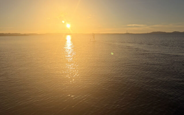 Ikeijima and Hamahiga Island Sunset SUP