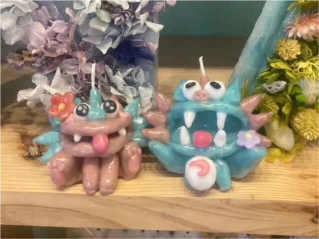 シーサー キャンドル 手作り
