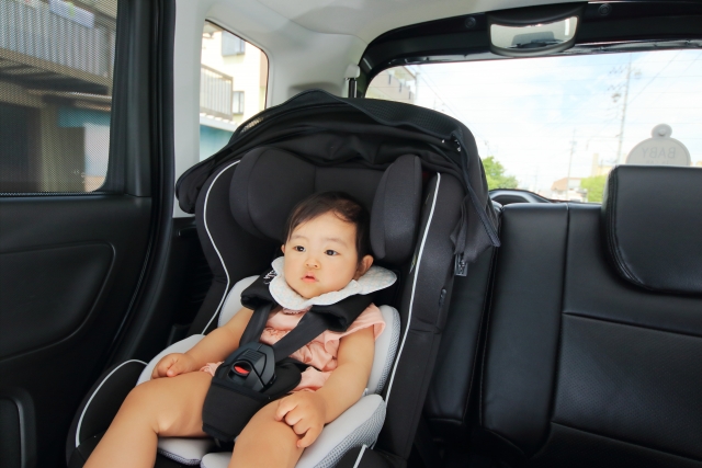 レンタカー子供