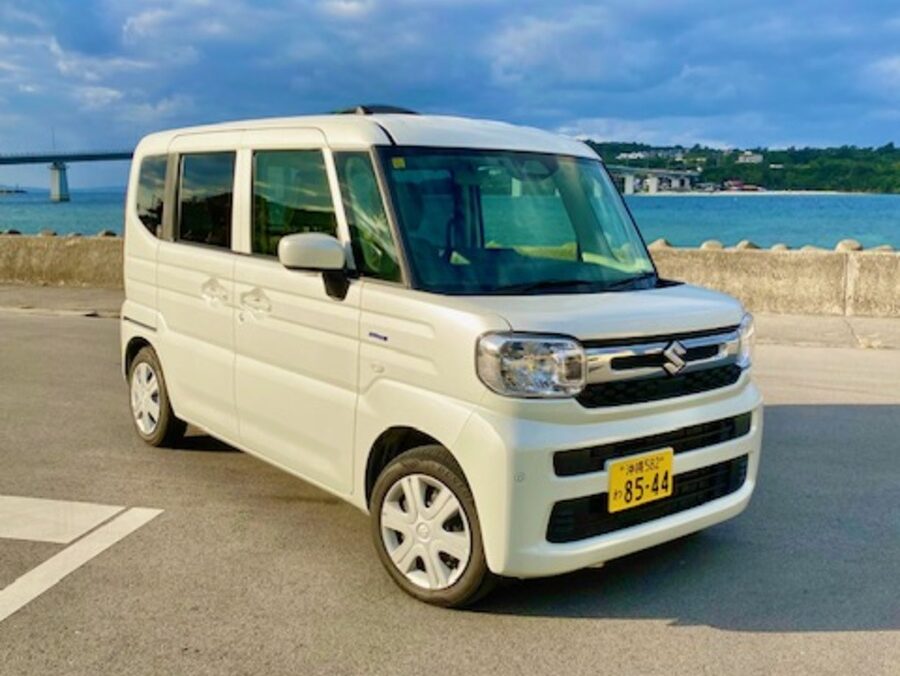 【本部港周辺・レンタカー】軽自動車《最大4名乗り》カーナビ・ETC・ドライブレコーダー標準装備〈他店舗乗り捨て可〉（No.r-33）
