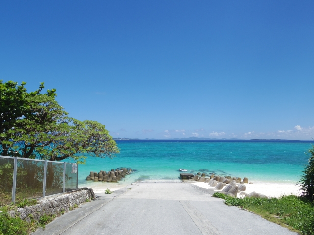 沖縄・伊江島