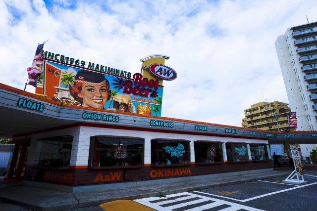 沖縄のチェーン店カフェA&W