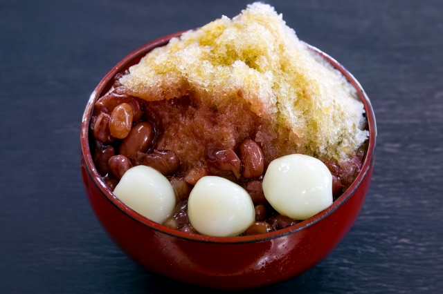白玉と小豆が美味しい沖縄ぜんざい