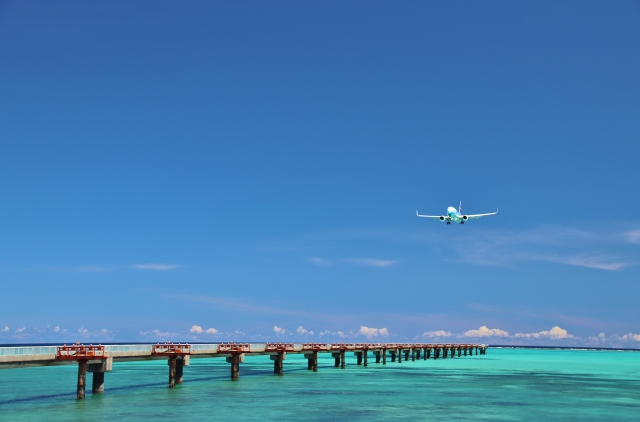 宮古島 飛行機