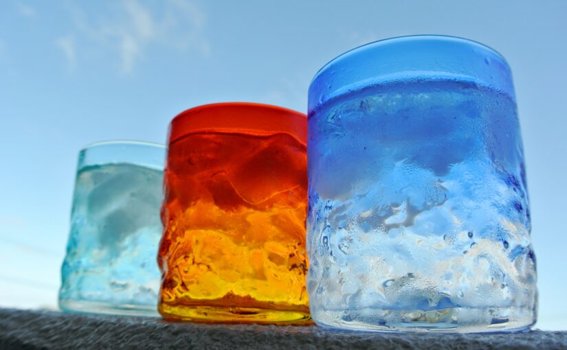 泡盛　琉球グラス