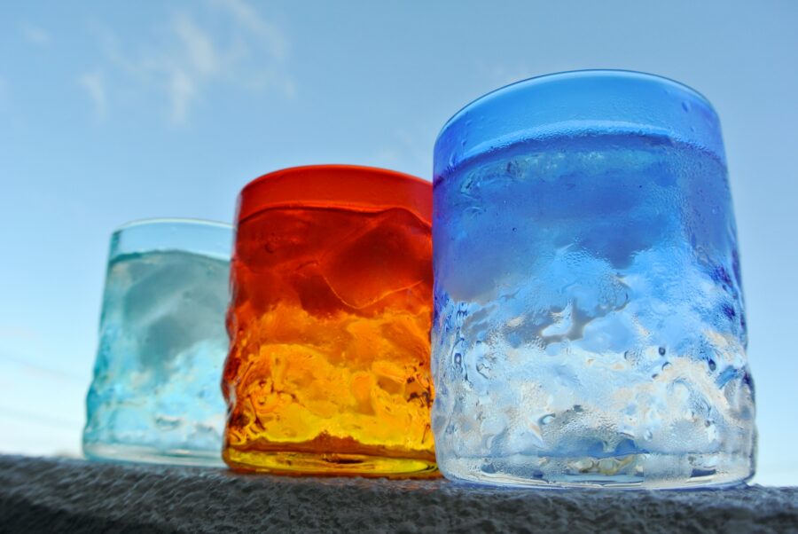 泡盛　琉球グラス