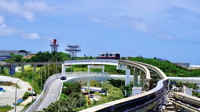 那覇空港　モノレール