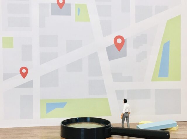 地図　マップ　スポット