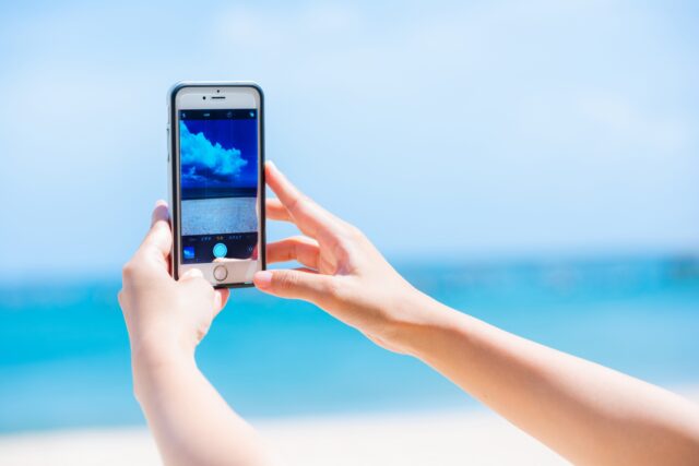 スマホ　撮影